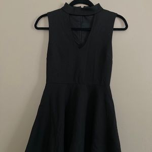 Flattering black dress